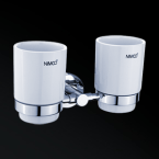 Becherhalter Unix doppelt mit Becher