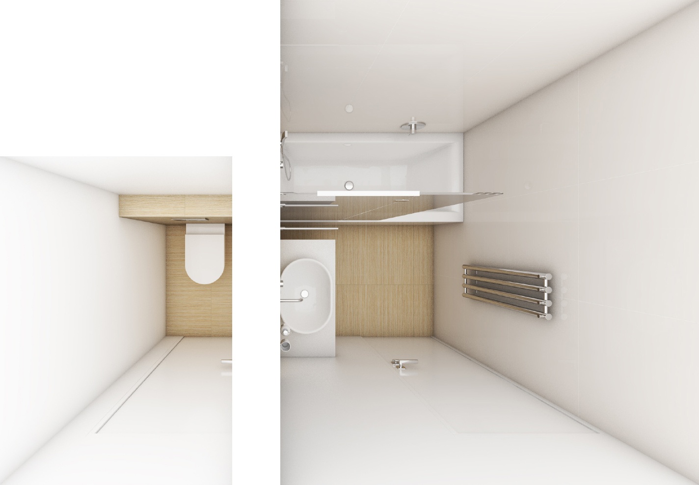 Badezimmer grundriss modern – midir
