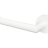Toilettenpapierhalter White ohne Deckel, massiv | R