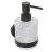 Seifenspender Dark, Behälter aus Mattglass, 200 ml