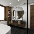 Elegantní koupelna EMPERADOR - Pohled ze sprchového koutu