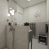 Elegantní koupelna COSMIC - Pohled ze sprchového koutu