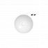 Waschbecken T-EDGE | 370x370x140 mm | Weiß Glanz