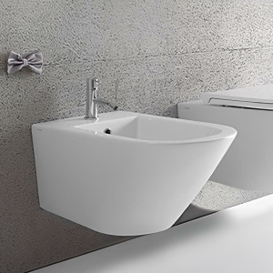 Bidet-hängend Forty3 | 570x360x290 mm | Weiß Glanz