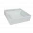 Waschtisch LIKE | 600 x 460 x 130 mm | aufsatz | rechteckig | Weiß matt