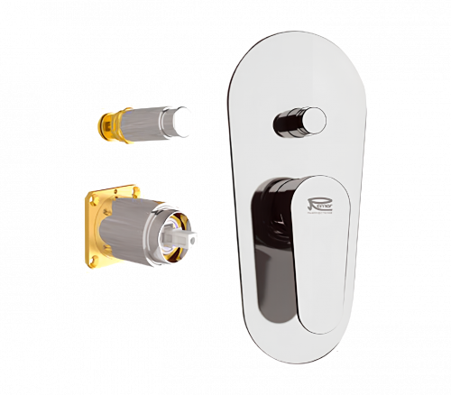 Verdecktes Modul CLASS LINE Zwei-Wege-Hebeloberteil | bronze Glanz