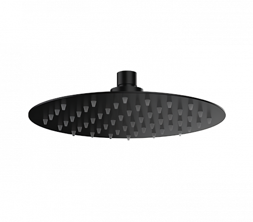 Duschkopf SoffiSlim RD | aufhängbar | Ø 250 mm | ringförmig | schwarz matt