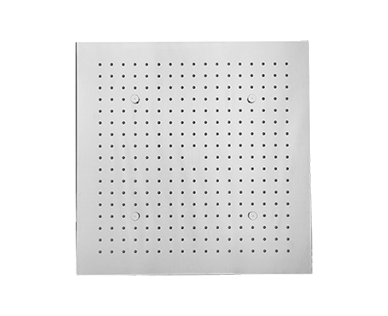 Einbau-Duschkopf mit Nebeldüse | eckig | 430 x 430 mm