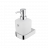Seifenspender Nikau, Behälter aus Mattglass, 250 ml | schwarz-matt