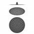 Duschkopf CIRCULO | aufhängbar | Ø 300 mm | ringförmig | schwarz matt