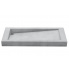 Umyvadlo SLANT 03 DOUBLE | 1100 x 450 x 100  | na desku nebo závěsné | šedá | beton