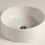 Waschtisch SLIM TONDO 400 x 400 x 130 mm | aufsatz | ringförmig | Pflaume matt