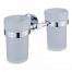 Becherhalter Unix doppelt, mit zwei Becher