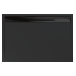 ILA - WIA rechteckige Duschwanne | schwarz | 900x1200